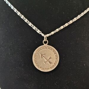 Sagittarius Astrology Pendant Necklace.